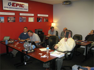 Lunch and Learn workshop on flow meters for EPIC